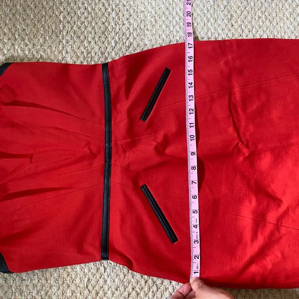 Red Mini Dress - Picture 5 of 7